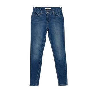 Levi's 710 Super Skinny Jeans Sz 26 Blue